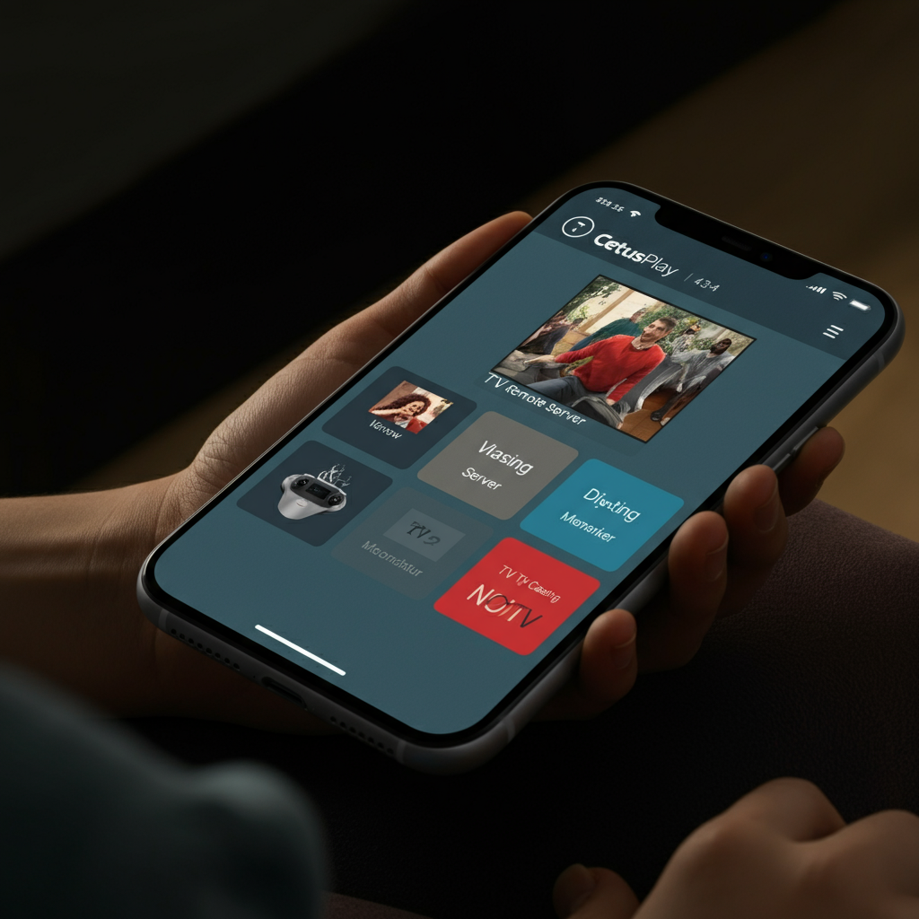 CetusPlay TV Remote Server Receiver