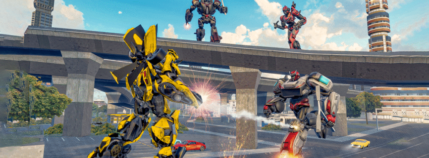 Flying Hero Robot: Robot Games