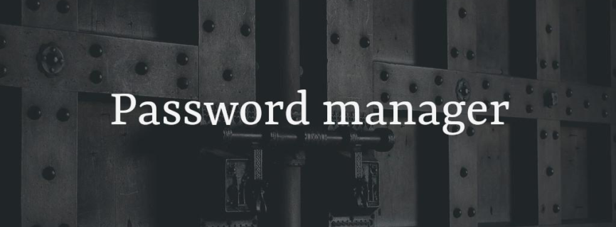 Password manager
