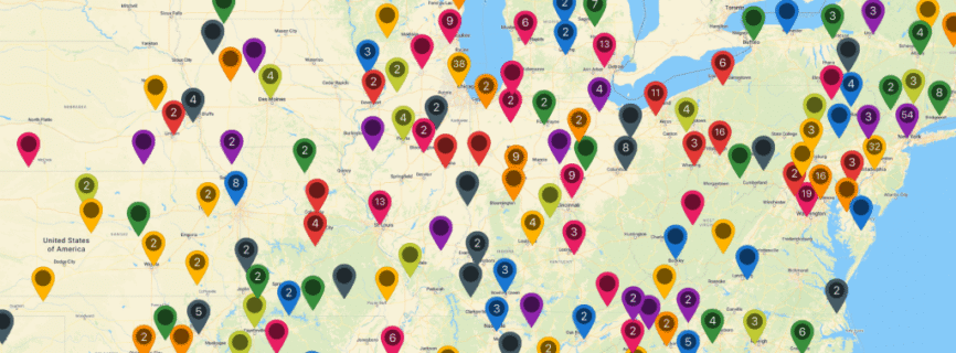 Contact on Map