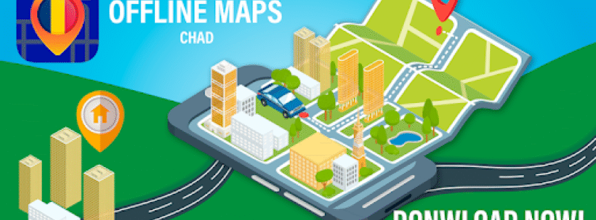 Maps of Chad: Offline Maps Without Internet